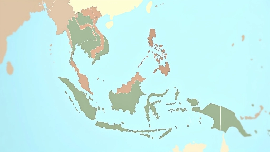 World map highlighting RCEP and CPTPP member countries with trade route connections